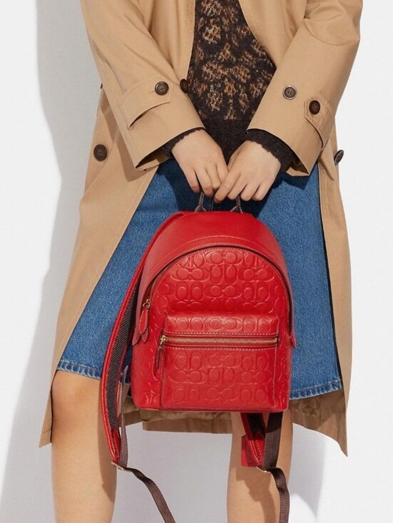 coach backpack signature leather Maxi Charter  ShopCGX it helps to keep bags out of landfills and reduces our impact on the environmentpart of our commitment to doing better for the planet (and all of us) Charter Backpack In Signature Canvas